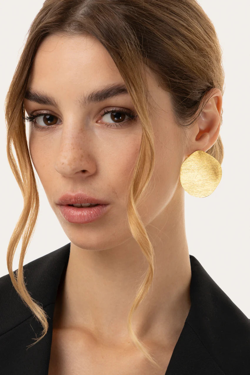 VESTOPAZZO PENDIENTES CIRCULO IRREGULAR DD16159