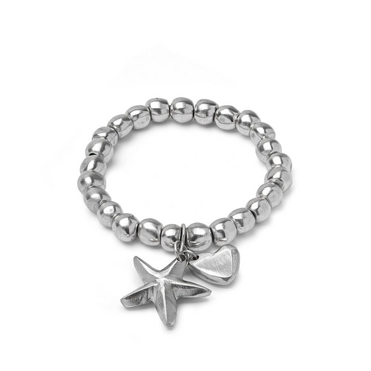 VESTOPAZZO PULSERA ELÁSTICA CON ESTRELLA DE MAR AL01157