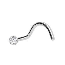 BRAND PIERCING DE NARIZ CON CRISTAL  88PRO24W