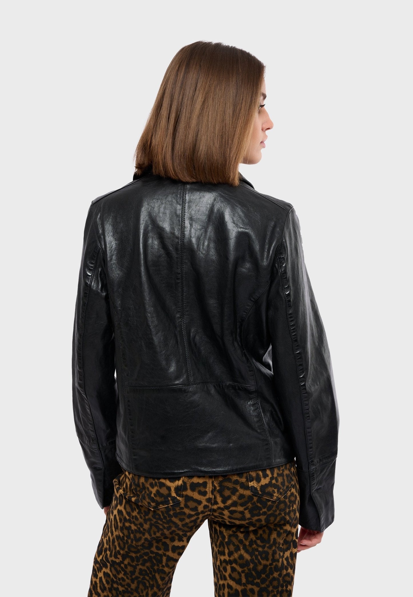 OAKWOOD CHAQUETA DE PIEL LEXIA 64966