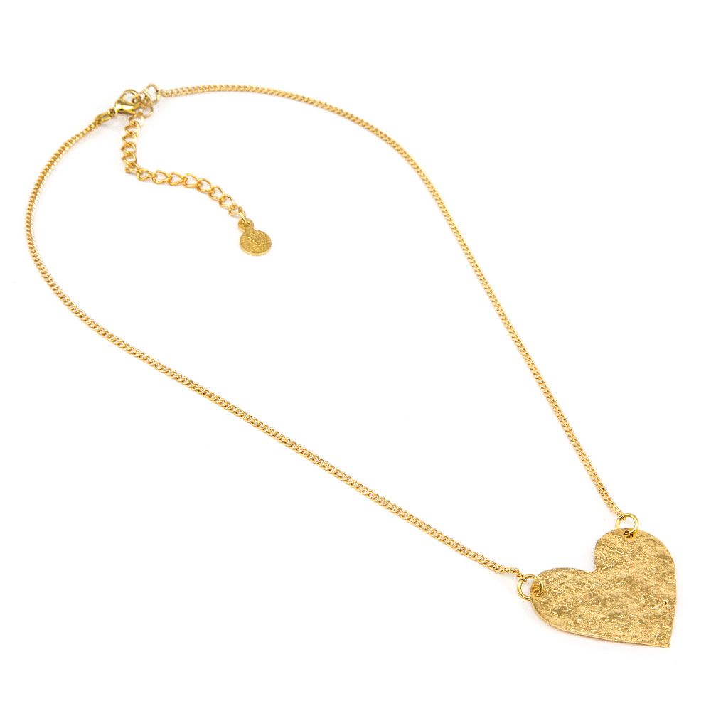 VESTOPAZZO COLLAR CORAZON PLANO DD04040