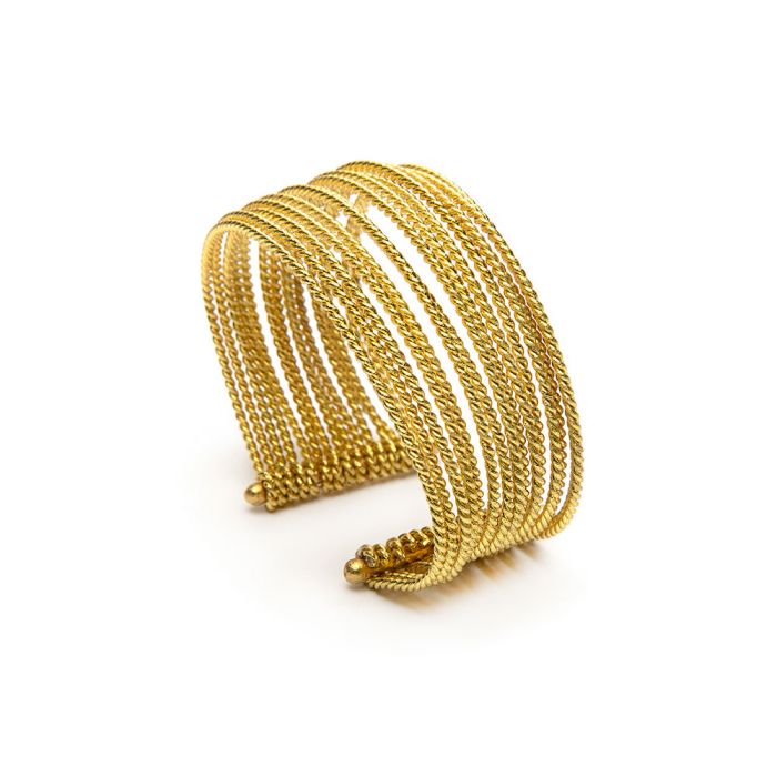 VESTOPAZZO PULSERA CON BANDAS ONDULADAS DD11108