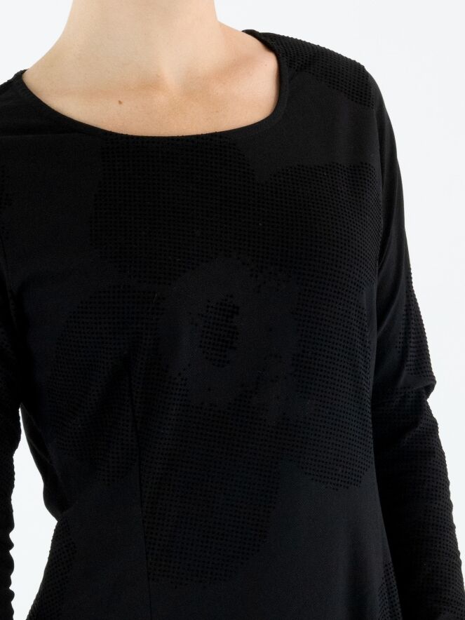BLACK LABEL VESTIDO CON TEXTURA 339 09 04