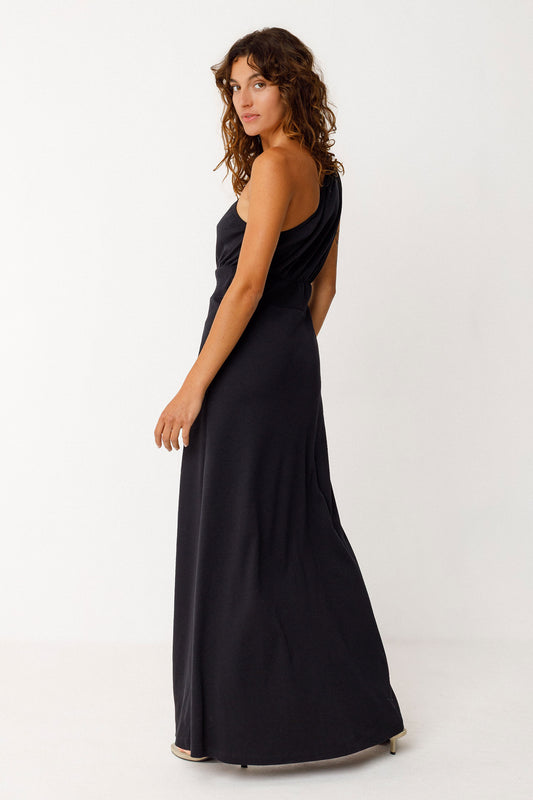 SKFK VESTIDO ASIMETRICO IRMA- GOTS SDR01597 02N