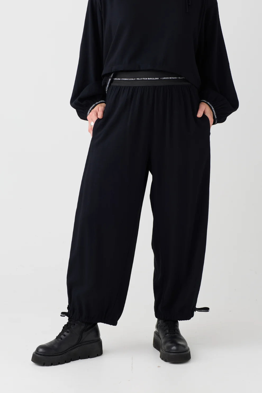 LURDES BERGADA PANTALÓN WIDE LEG M26 330