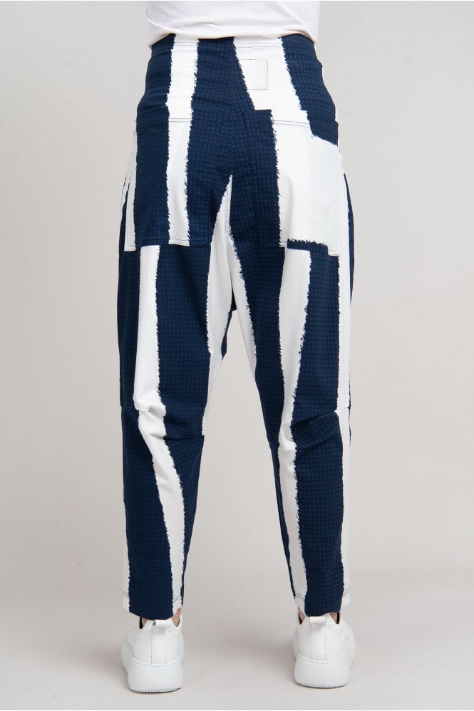 BLACK LABEL PANTALON ESTAMPADO RAYAS 339 01 11