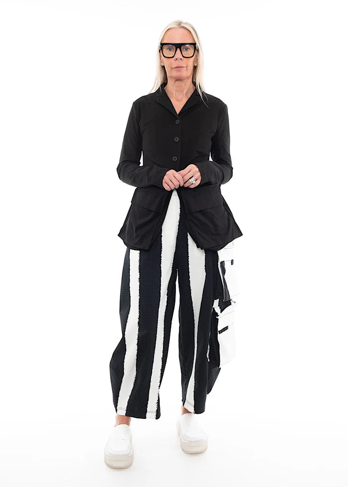 BLACK LABEL PANTALON ESTAMPADO RAYAS 339 01 11