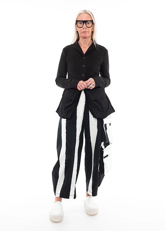 BLACK LABEL PANTALON ESTAMPADO RAYAS 339 01 11