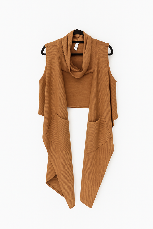 WENDY TRENDY CHALECO CON CUELLO 125126
