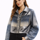 ANDREA TARANTO CHAQUETA DENIM INVERTIDA