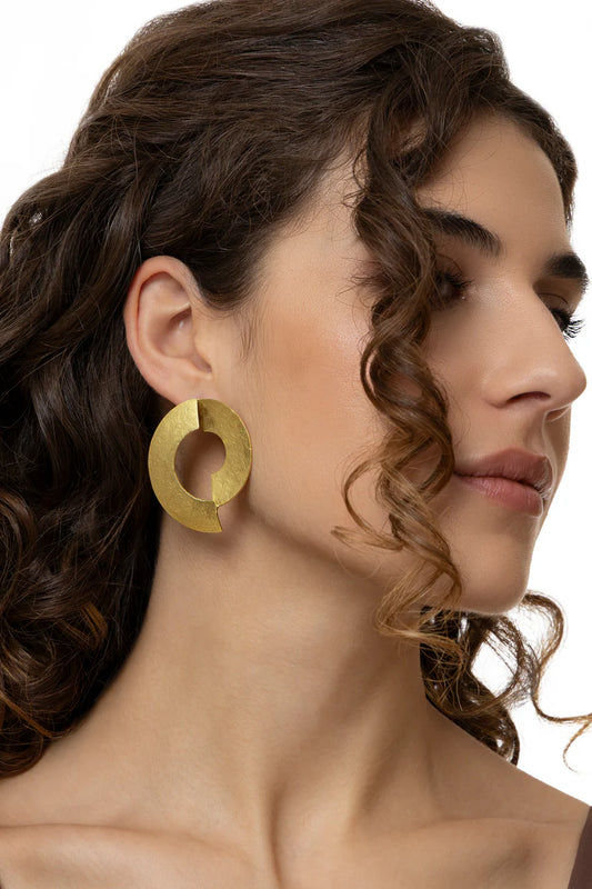 VESTOPAZZO PENDIENTES SEMICIRCULO DD16171