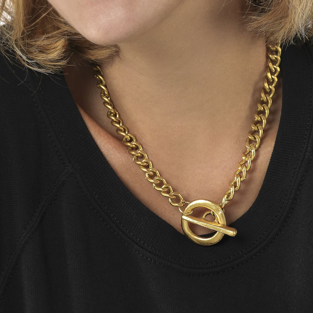 VESTOPAZZO COLLAR CON BARRA EN T DD04023