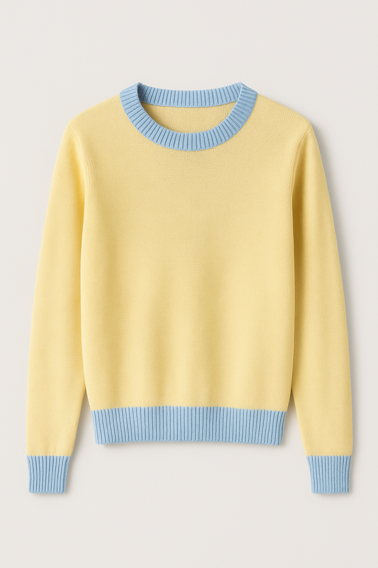 AMELIA SWEATER COMBINADO DE HILO