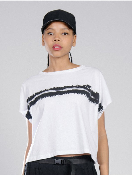 LURDES BERGADA CAMISETA ESTAMPADA M25 701