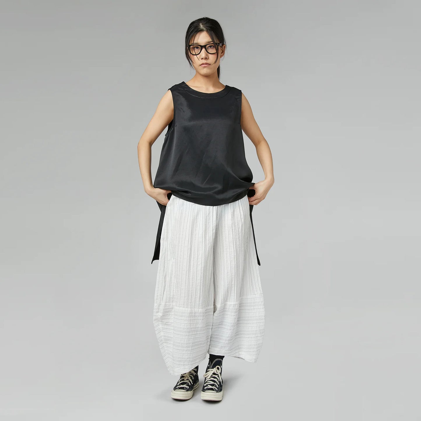 WENDY TRENDY CAMISETA SATINADA CUELLO V 126030