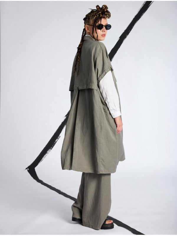 LURDES BERGADA GABARDINA OVERSIZE U26 010