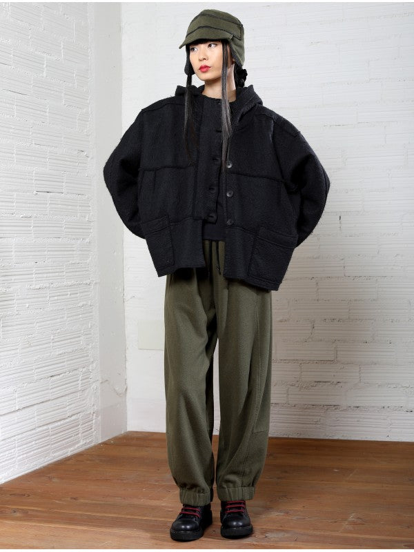 LURDES BERGADA CHAQUETA CORTA CON CAPUCHA FORRADA M25 330