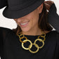 VESTOPAZZO COLLAR CON SILUETA DE AROS DD01034