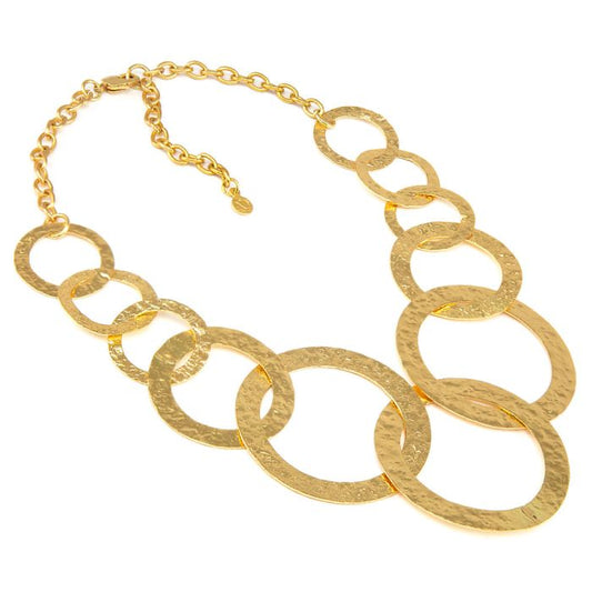 VESTOPAZZO COLLAR CON SILUETA DE AROS DD01034