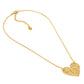 VESTOPAZZO COLLAR CORAZON PLANO DD04040