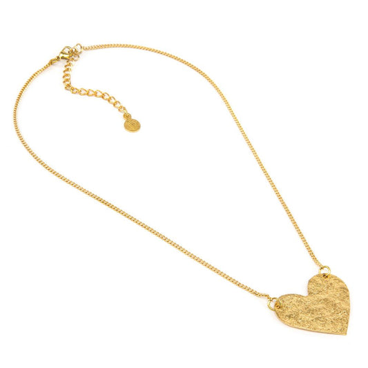VESTOPAZZO COLLAR CORAZON PLANO DD04040