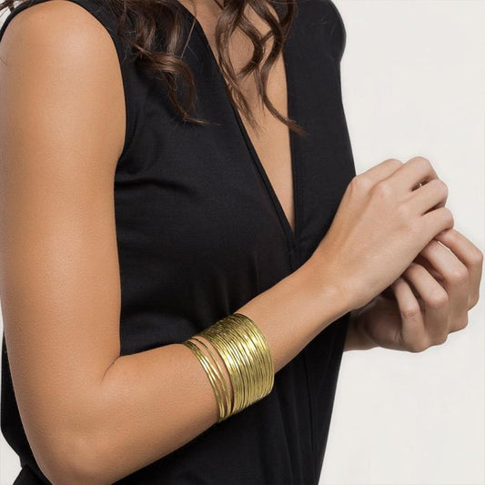 VESTOPAZZO BRAZALETE ABIERTO MEDIANA BATIDA DD11005