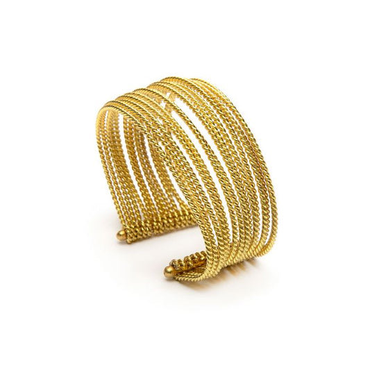 VESTOPAZZO PULSERA CON BANDAS ONDULADAS DD11108