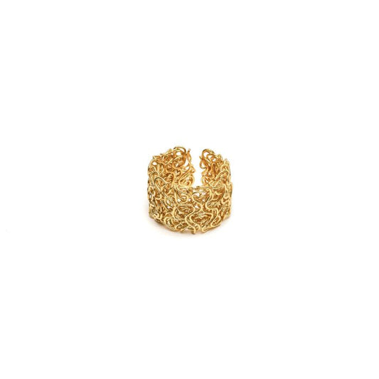 VESTOPAZZO ANILLO BANDA DE MICROHILO DE 2 CM DD15015