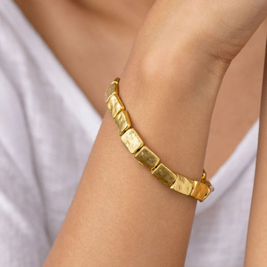 VESTOPAZZO PULSERA ELASTICA CON RECTANGULOS DRY4017