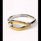 CICLON PULSERA JARA PLATA Y ORO 260108