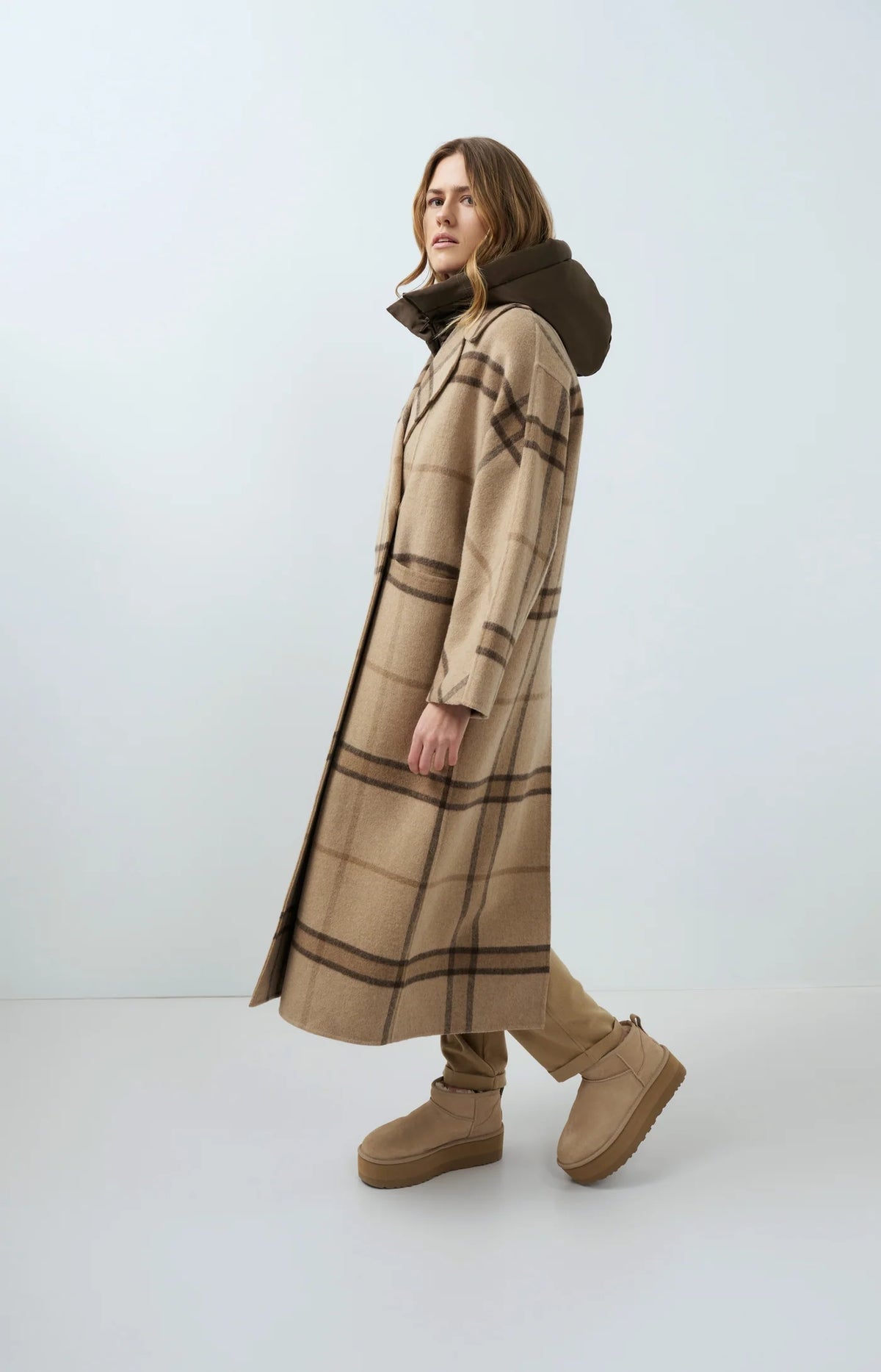 YAYA ABRIGO LARGO OVERSIZE DE CUADROS 02 011027