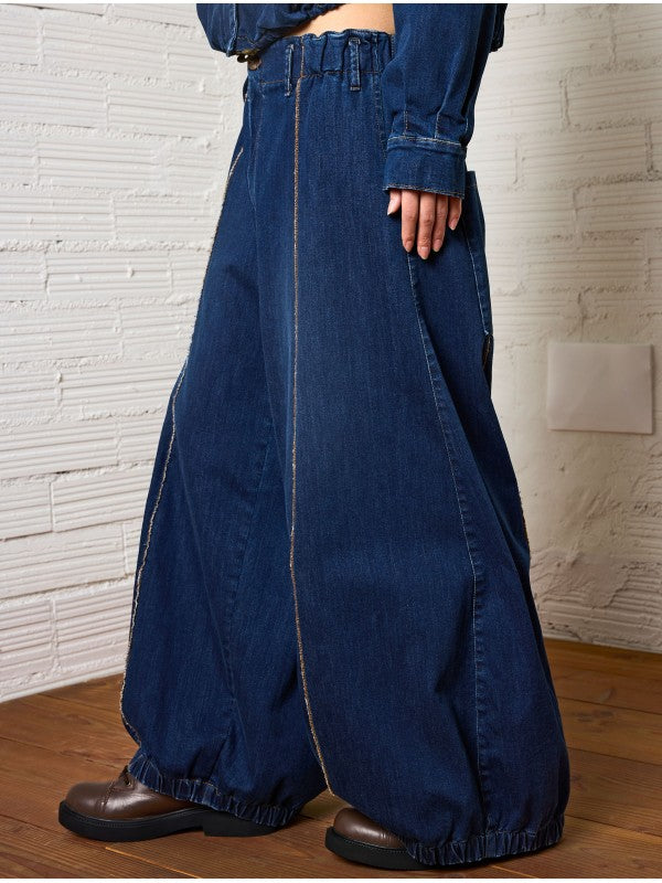 LURDES BERGADA PANTALÓN WIDE LEG M26 160