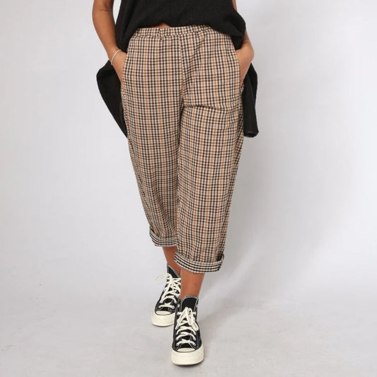 WENDY TRENDY PANTALON A CUADROS 791678