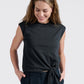 YAYA CAMISETA SIN MANGAS CON NUDO 01 709278