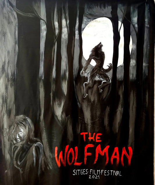 The Wolf-man - 1,80 x 1,50 cm